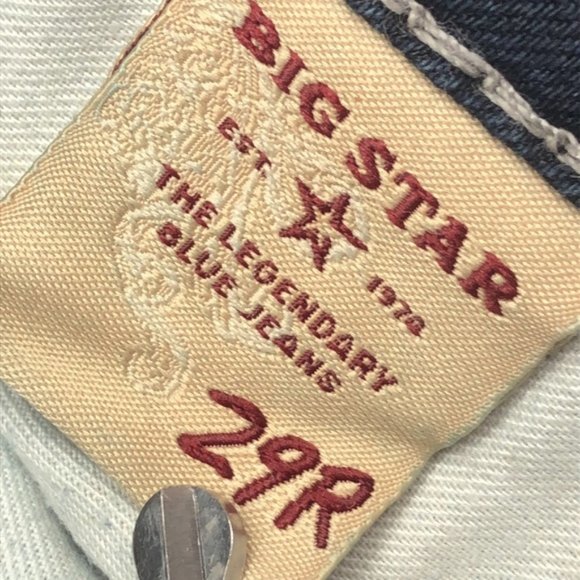 PREMIUM BIG STAR MIKI FLAP BOOT JEANS 29x33 ⭐️ - Picture 4 of 13